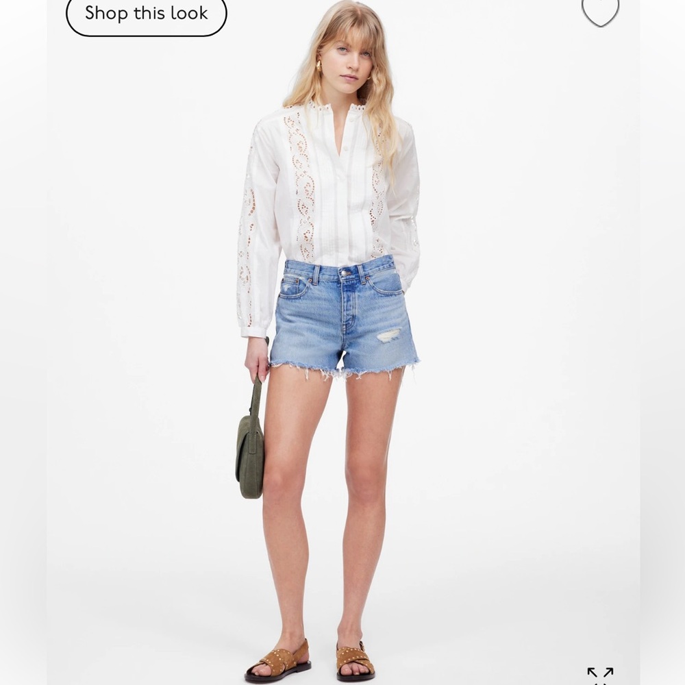 Madewell Relaxed Denim Shorts